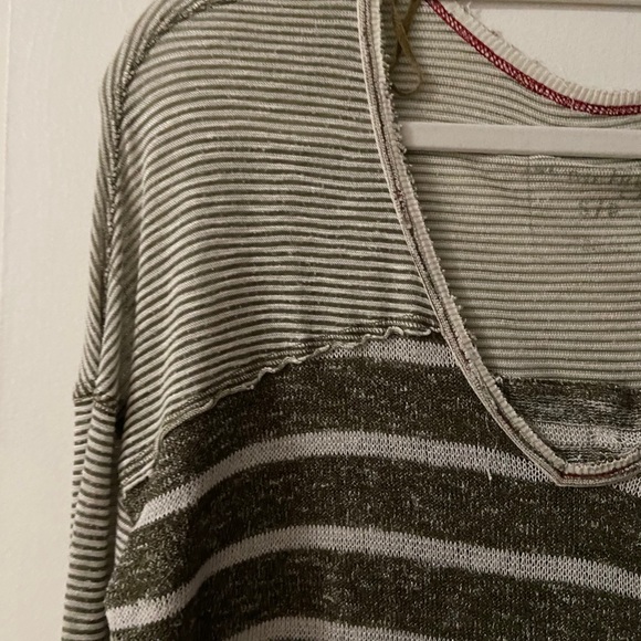Free People Striped Sweater - Picture 3 of 6